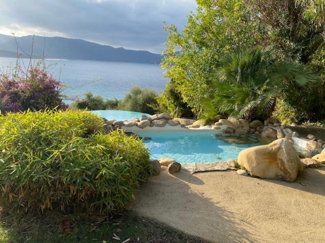 Villas Valinco San Martinu Corse du Sud - vue et proche mer - piscines privées Olmeto  Extérieur photo