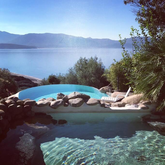 Villas Valinco San Martinu Corse du Sud - vue et proche mer - piscines privées Olmeto  Extérieur photo