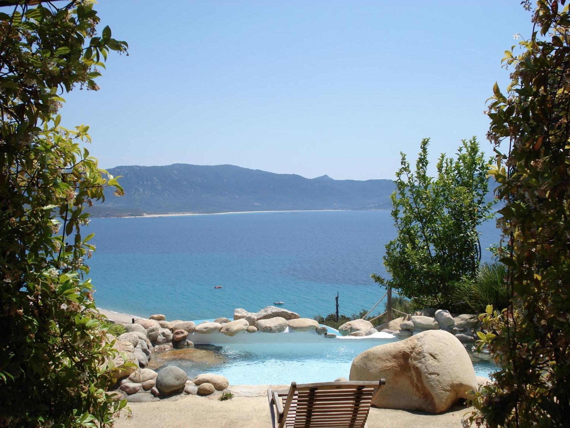 Villas Valinco San Martinu Corse du Sud - vue et proche mer - piscines privées Olmeto  Chambre photo